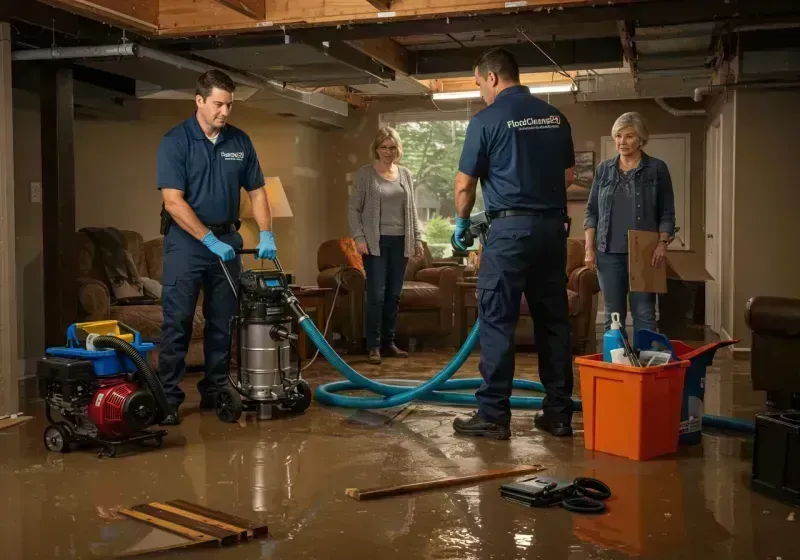 Basement Water Extraction and Removal Techniques process in Lincoln, PA